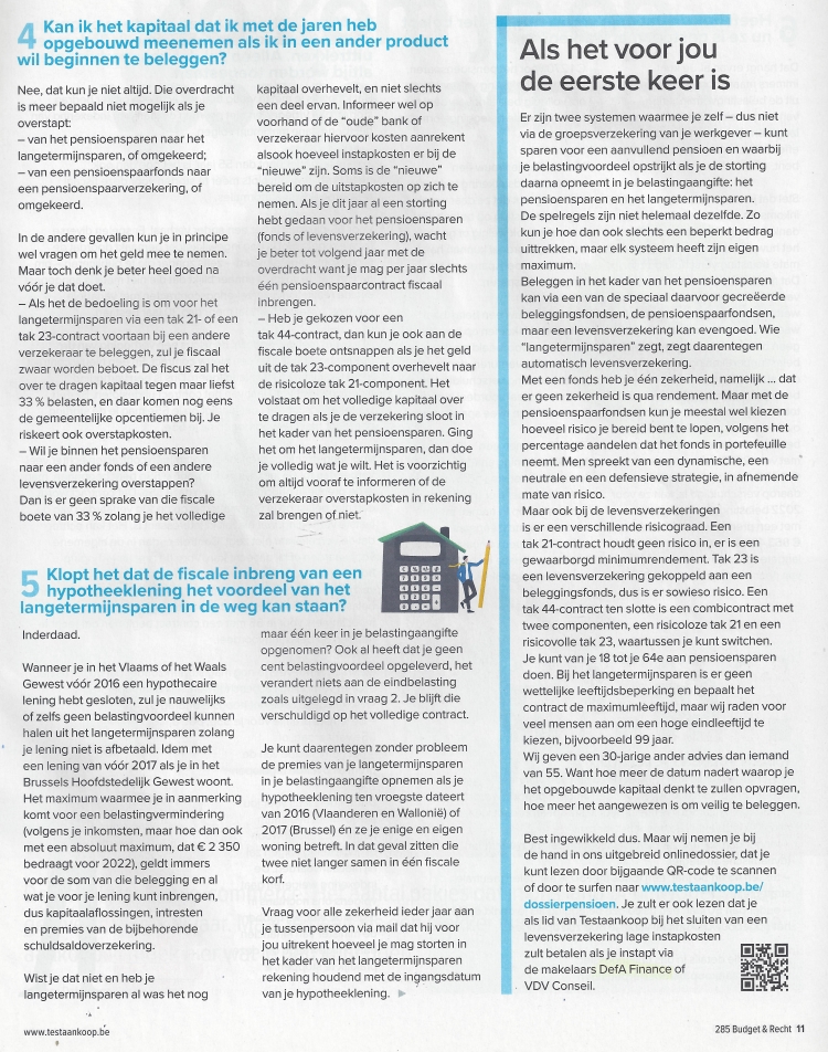 lage instapkosten bij DefA Finance